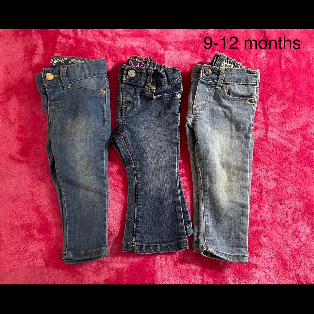 Baby girl 9-12M jeans
